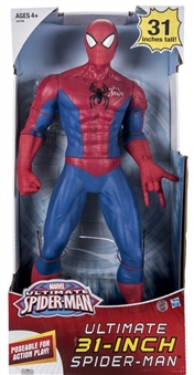 Stan Lee Autographed 31 Inches Tall Spider-Man Action Figure (Stan Lee Holo)